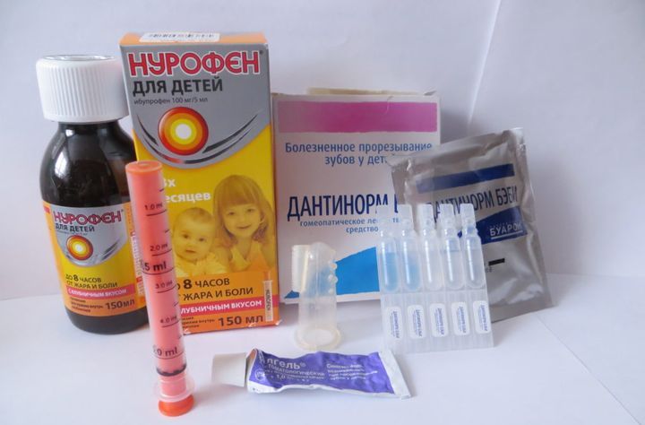Средства для облегчения прорезывания зубов